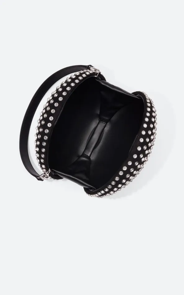 Women Simon Miller Bags SIMONMILLER Dome Bag In BlackClear Women Simon Miller Bags SIMONMILLER Dome Bag In BlackClear