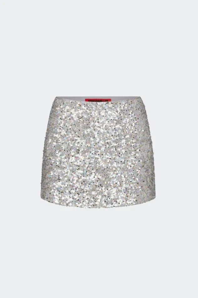 Women Simon Miller Bottoms Sequin Dizzy Skirt In Iridescent