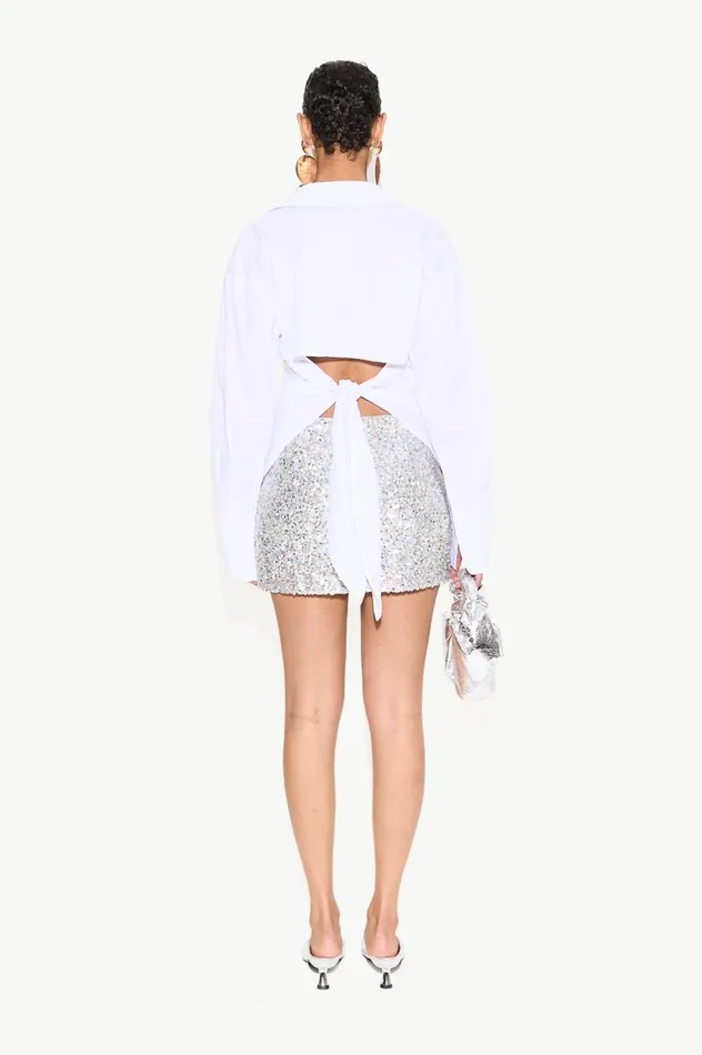 Women Simon Miller Bottoms Sequin Dizzy Skirt In Iridescent Women Simon Miller Bottoms Sequin Dizzy Skirt In Iridescent