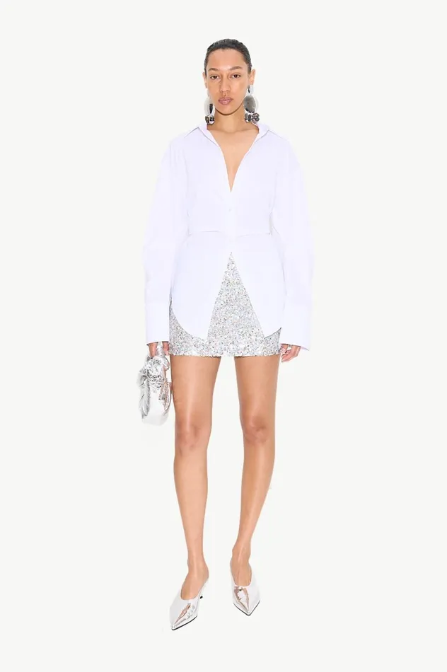 Women Simon Miller Bottoms Sequin Dizzy Skirt In Iridescent Women Simon Miller Bottoms Sequin Dizzy Skirt In Iridescent