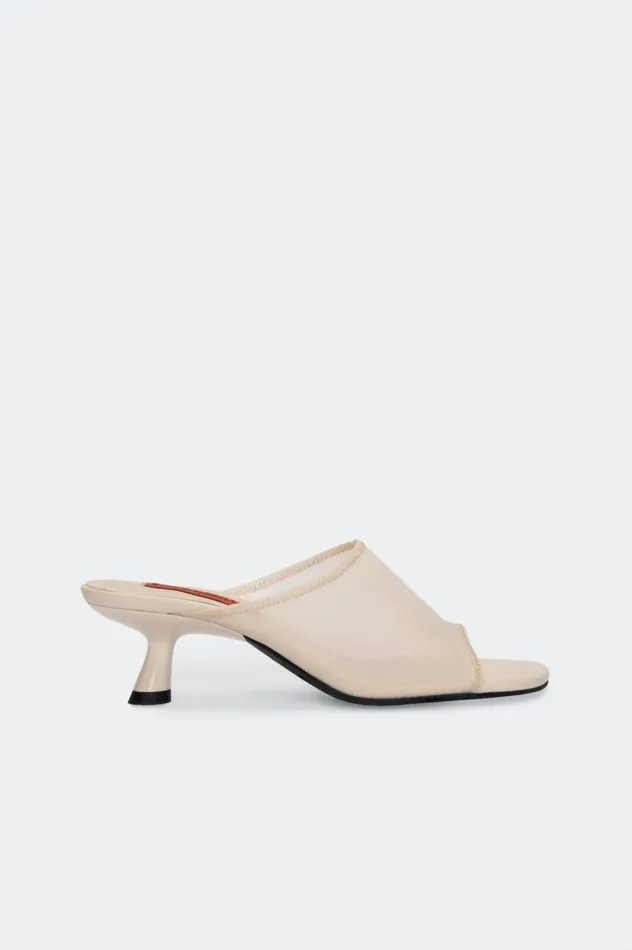 Women Simon Miller Heels Mesh Beep Heel In Seashell