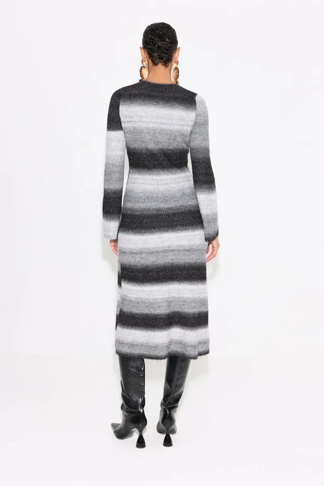 Women Simon Miller Knitwear Axon Knit Dress In Matisse Blue Multi Women Simon Miller Knitwear Axon Knit Dress In Matisse Blue Multi
