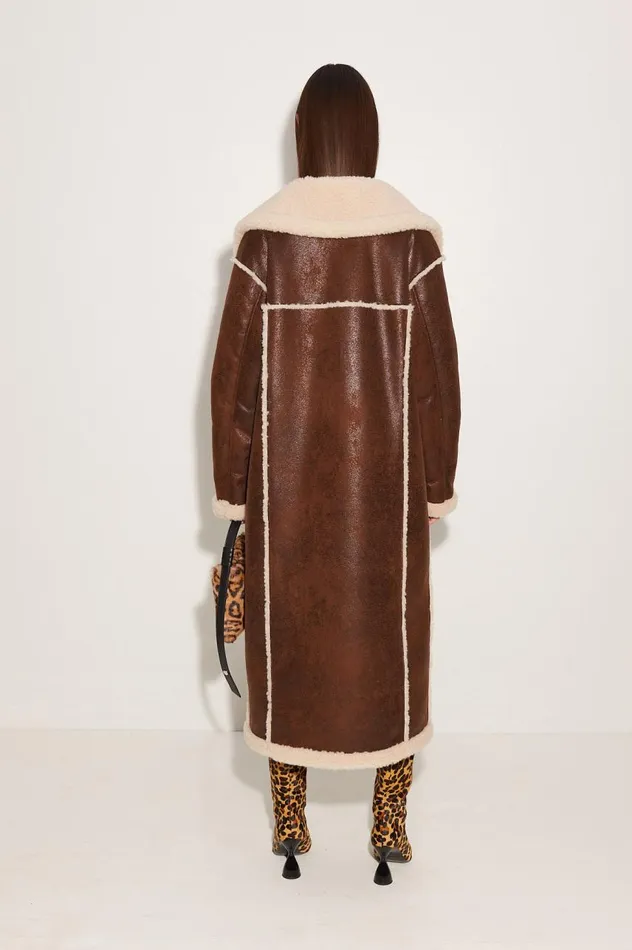 Women Simon Miller Outerwear Jetz Coat In Choco Brown Women Simon Miller Outerwear Jetz Coat In Choco Brown