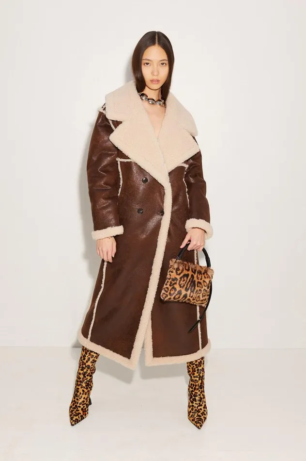 Women Simon Miller Outerwear Jetz Coat In Choco Brown Women Simon Miller Outerwear Jetz Coat In Choco Brown