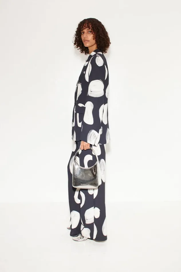 Women Simon Miller Outerwear Lennox Crepe Jacket In Painted Dot