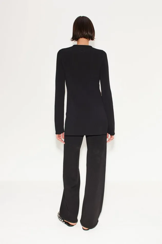 Women Simon Miller Sets Simon Miller Knits By Canoga Long Sleeve Top In Black Women Simon Miller Sets Simon Miller Knits By Canoga Long Sleeve Top In Black
