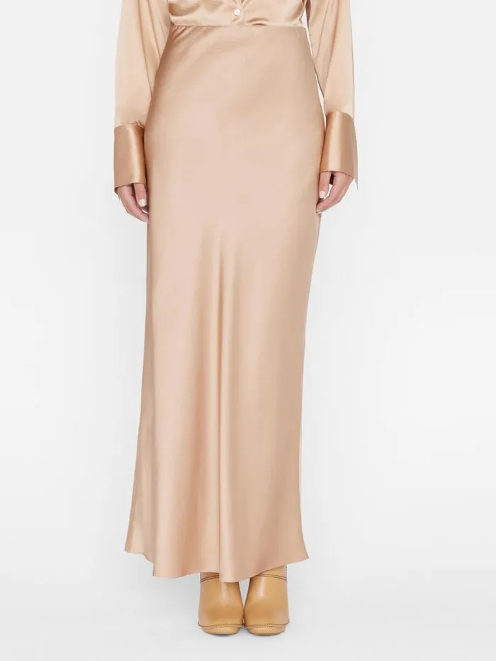 Women Skirts and Shorts FRAME Column Maxi Skirt 8212 Blush Women Skirts and Shorts FRAME Column Maxi Skirt 8212 Blush