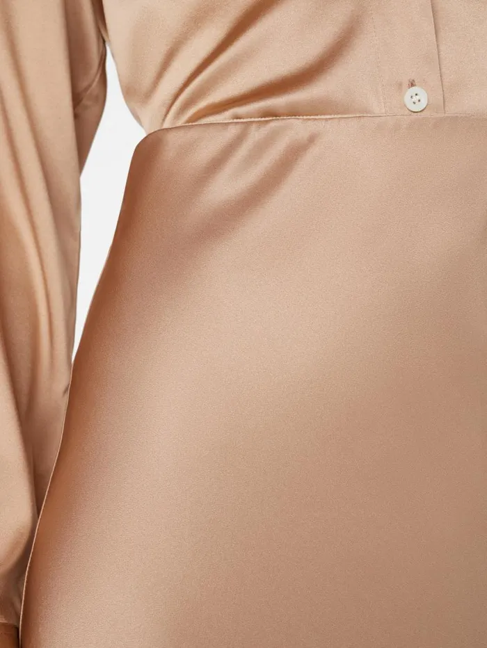 Women Skirts and Shorts FRAME Column Maxi Skirt 8212 Blush Women Skirts and Shorts FRAME Column Maxi Skirt 8212 Blush