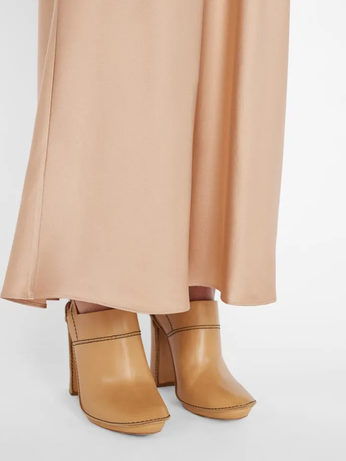 Women Skirts and Shorts FRAME Column Maxi Skirt 8212 Blush Women Skirts and Shorts FRAME Column Maxi Skirt 8212 Blush