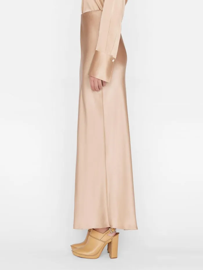 Women Skirts and Shorts FRAME Column Maxi Skirt 8212 Blush Women Skirts and Shorts FRAME Column Maxi Skirt 8212 Blush