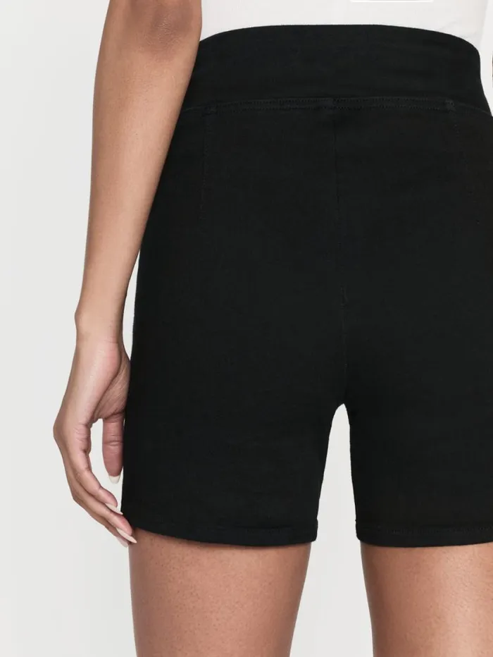 Women Skirts and Shorts FRAME Jetset Short 8212 Sheen Noir Women Skirts and Shorts FRAME Jetset Short 8212 Sheen Noir