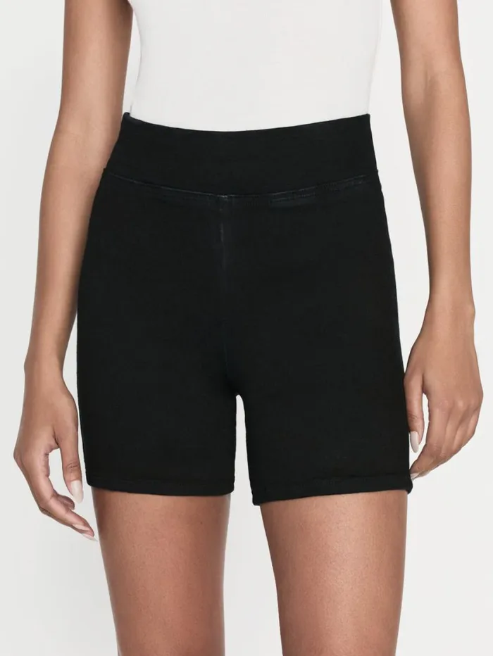 Women Skirts and Shorts FRAME Jetset Short 8212 Sheen Noir Women Skirts and Shorts FRAME Jetset Short 8212 Sheen Noir