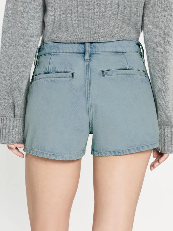 Women Skirts and Shorts FRAME Le Bardot Exposed Button Short 8212 Trevi Women Skirts and Shorts FRAME Le Bardot Exposed Button Short 8212 Trevi