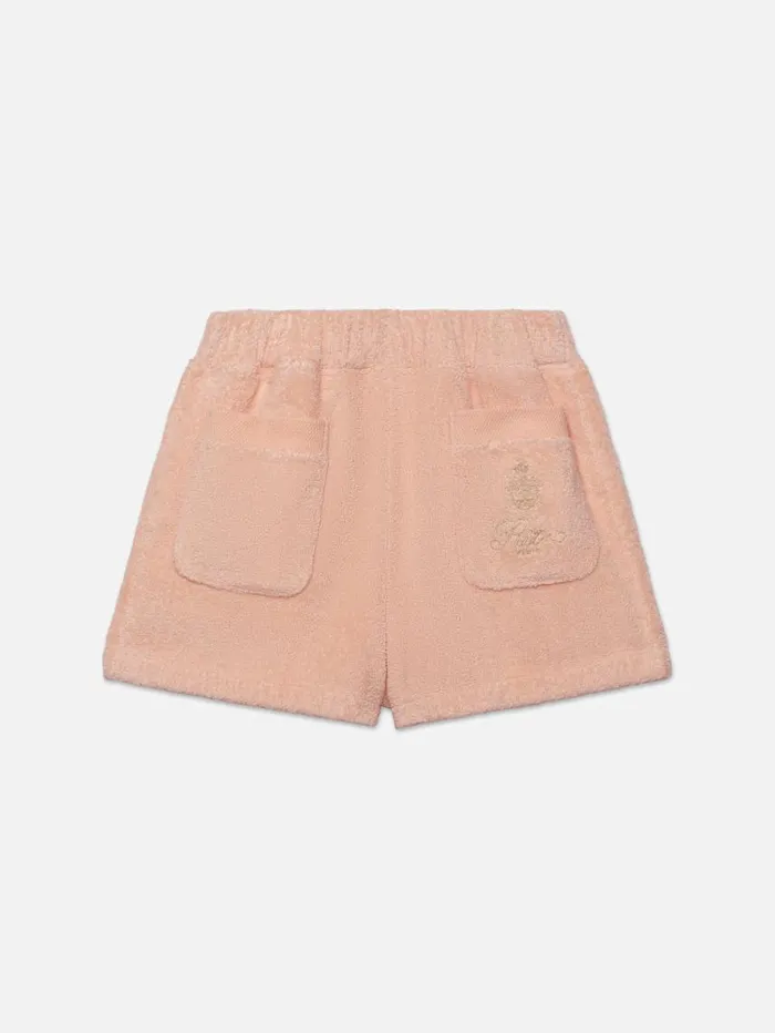 Women Skirts and Shorts FRAME Ritz Women039s Terry Short 8212 Ritz Pink