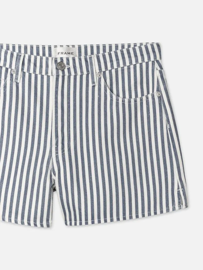 Women Skirts and Shorts FRAME The Vintage Relaxed Short 8212 Seaport Stripe Women Skirts and Shorts FRAME The Vintage Relaxed Short 8212 Seaport Stripe