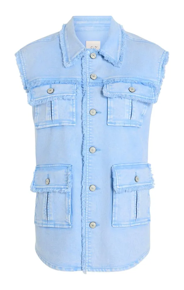 Women Sleeveless Vera Jacket Skylight Cinq Sept Jackets