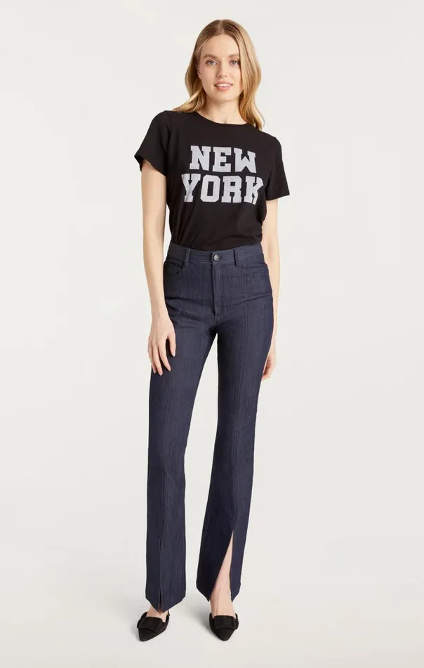 Women Soho New York Tee Blackwhite Cinq Sept Tees