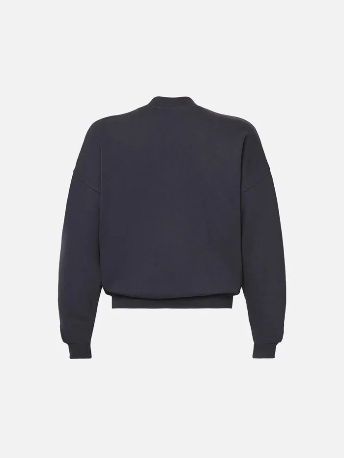 Women Sweaters FRAME FRAME Block Letter Sweatshirt 8212 Navy Women Sweaters FRAME FRAME Block Letter Sweatshirt 8212 Navy