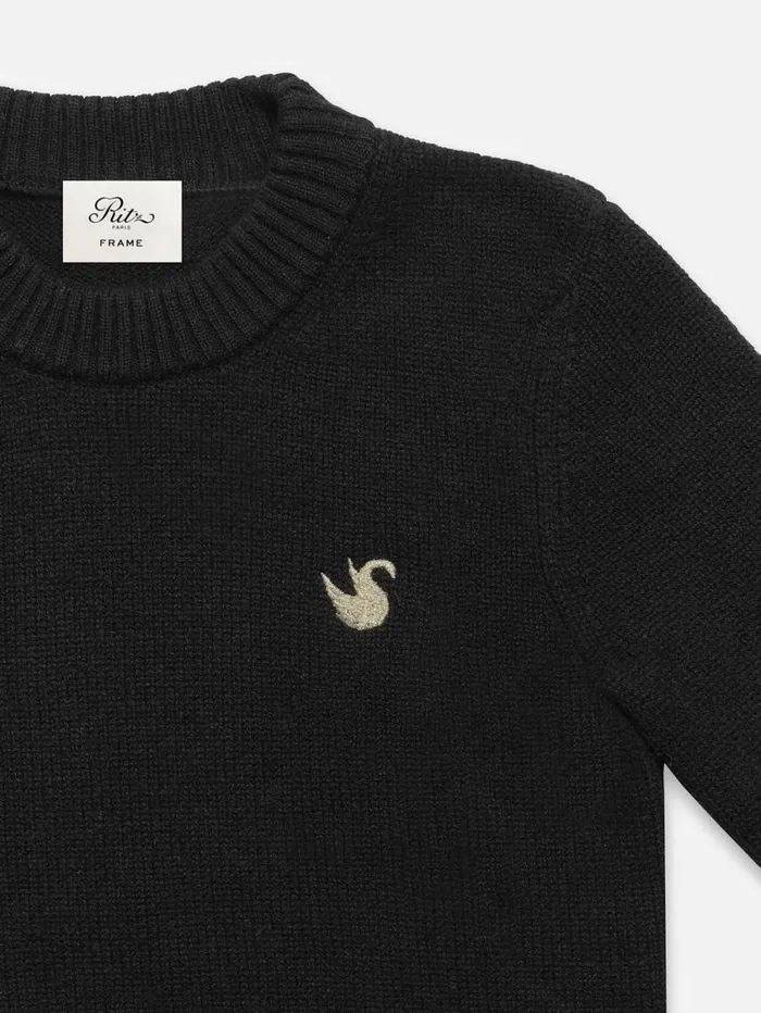 Women Sweaters FRAME Ritz Women039s Cashmere Sweater 8212 Black