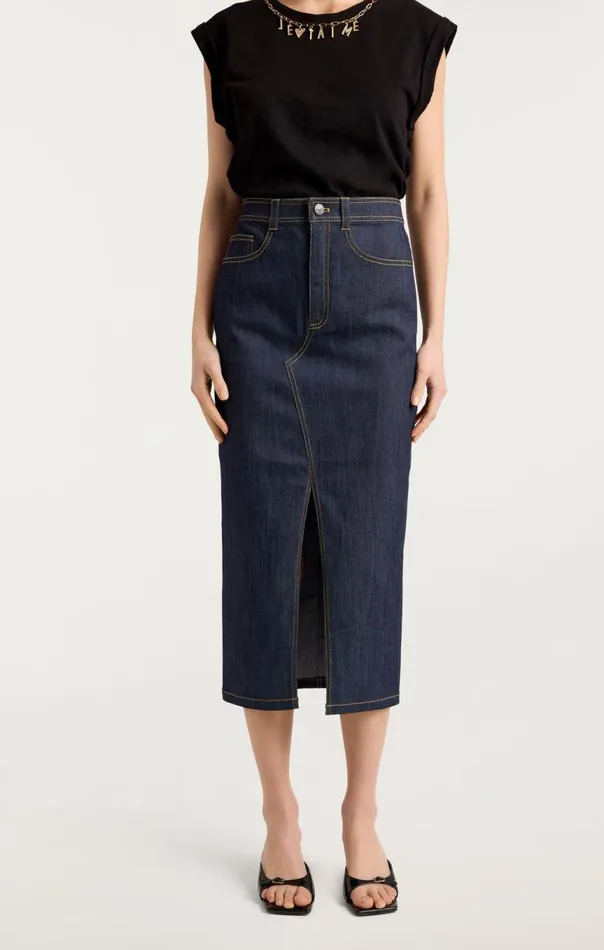 Women Tana Skirt Indigo Cinq Sept Skirts