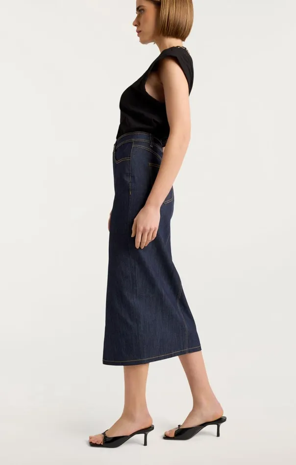 Women Tana Skirt Indigo Cinq Sept Skirts