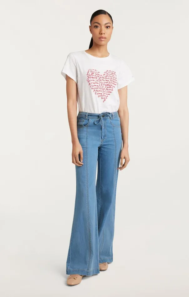 Women Tansy Pant Lightwash Cinq Sept Pants