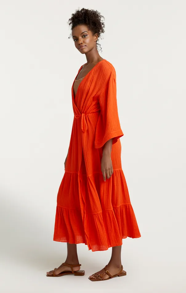 Women Torey Dress Cherrytomato Cinq Sept Coverups