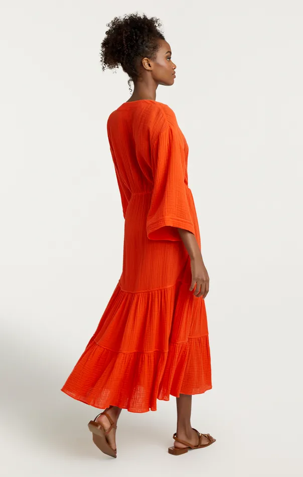 Women Torey Dress Cherrytomato Cinq Sept Coverups