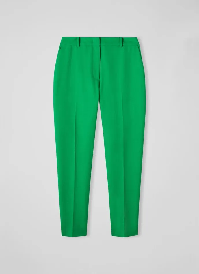 Women Trousers LKBennett Mariner Green Cigarette Trousers Fern Green Women Trousers LKBennett Mariner Green Cigarette Trousers Fern Green
