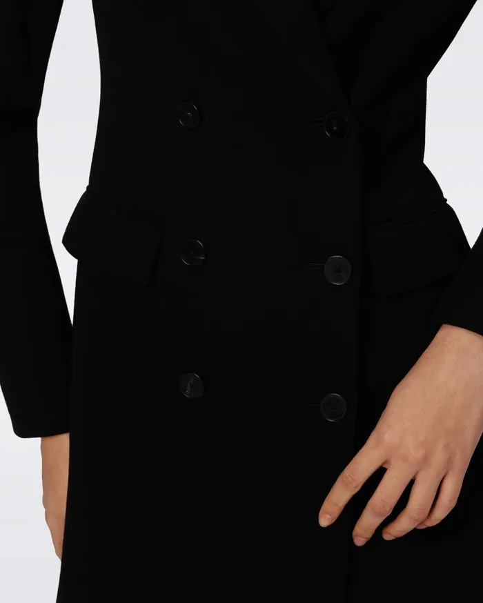 Women Virginia Jacket Black DVF Jackets and Coats