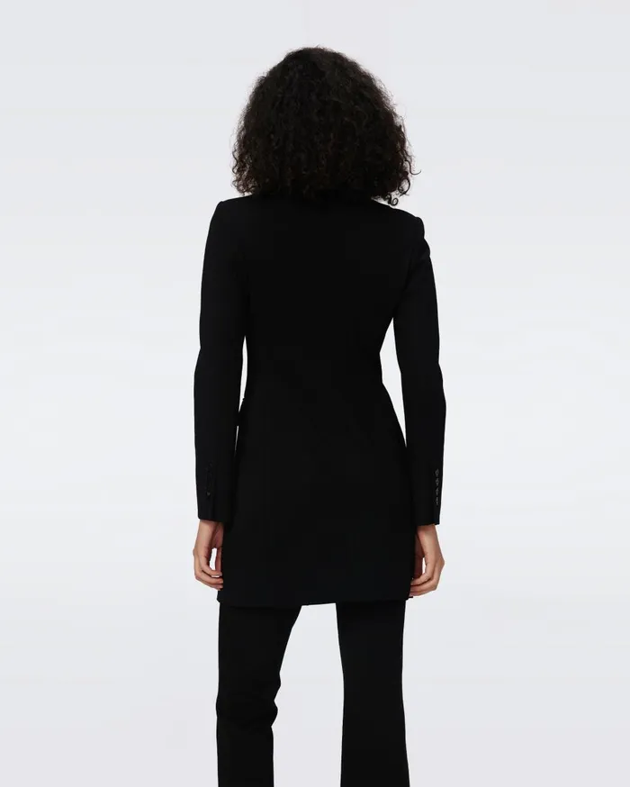 Women Virginia Jacket Black DVF Jackets and Coats