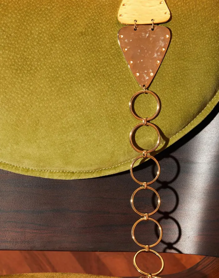 Women ViX Paula Hermanny Belts Cloe Belt 8211 Gold