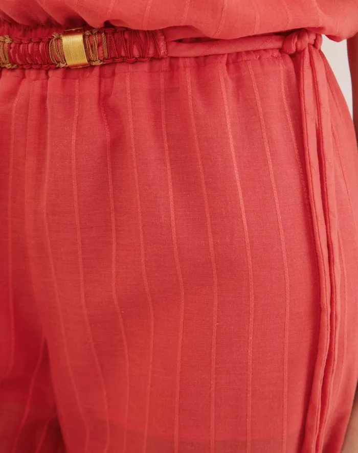 Women ViX Paula Hermanny Bottoms Cecilia Pants 8211 Raspberry