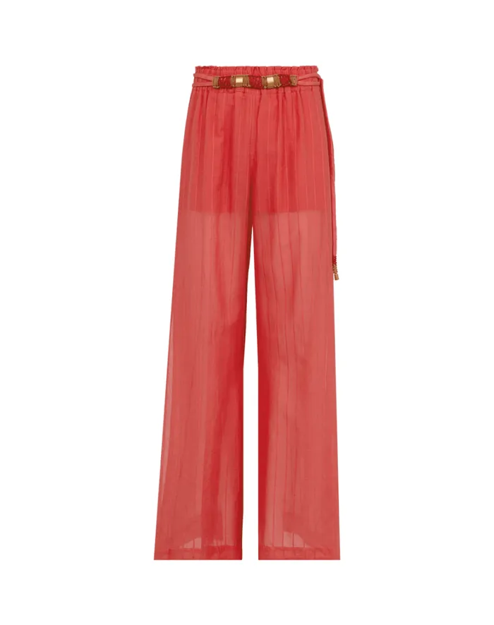 Women ViX Paula Hermanny Bottoms Cecilia Pants 8211 Raspberry