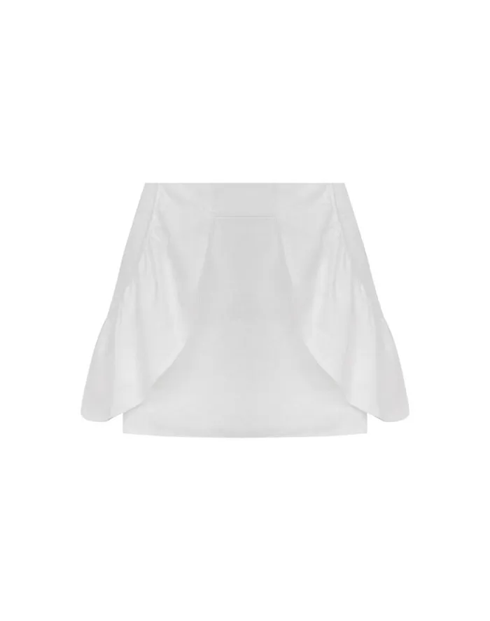 Women ViX Paula Hermanny Bottoms Lorie Mini Skirt 8211 Off White