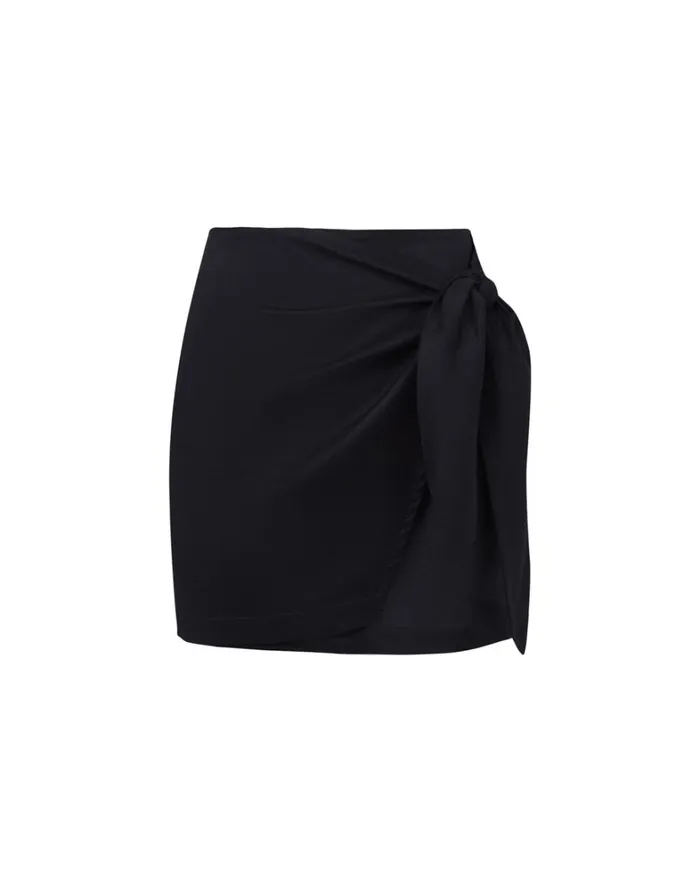 Women ViX Paula Hermanny Bottoms Rai Mini Skirt 8211 Black