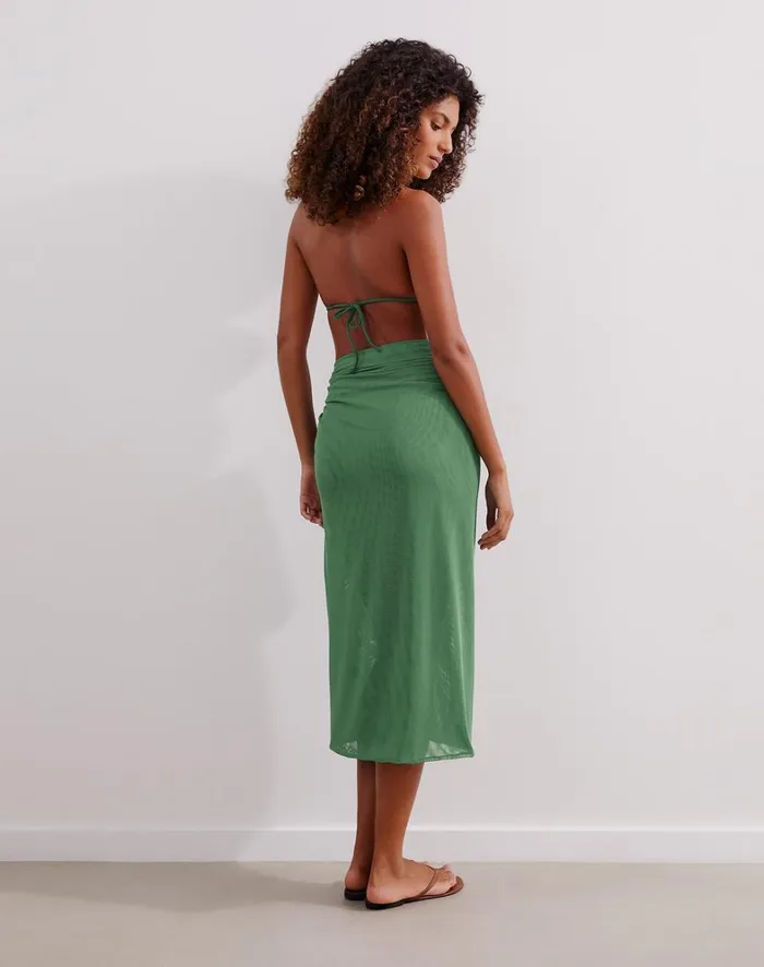Women ViX Paula Hermanny Cover Ups Amanda Midi Skirt 8211 Aspen