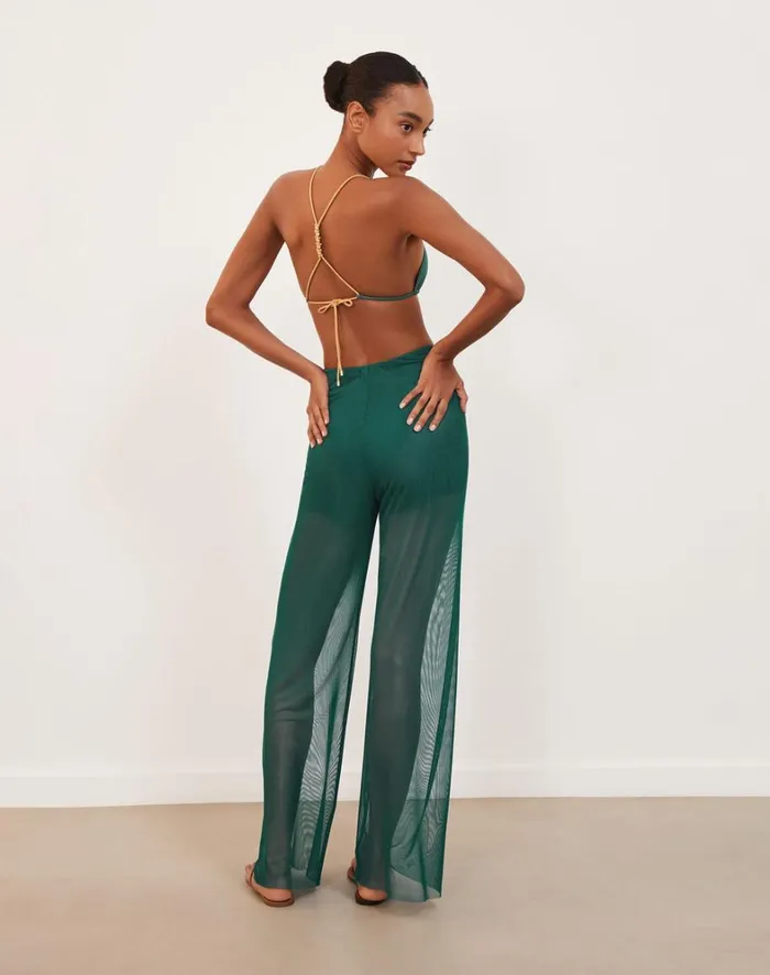 Women ViX Paula Hermanny Cover Ups Pareo Pants 8211 Jasper