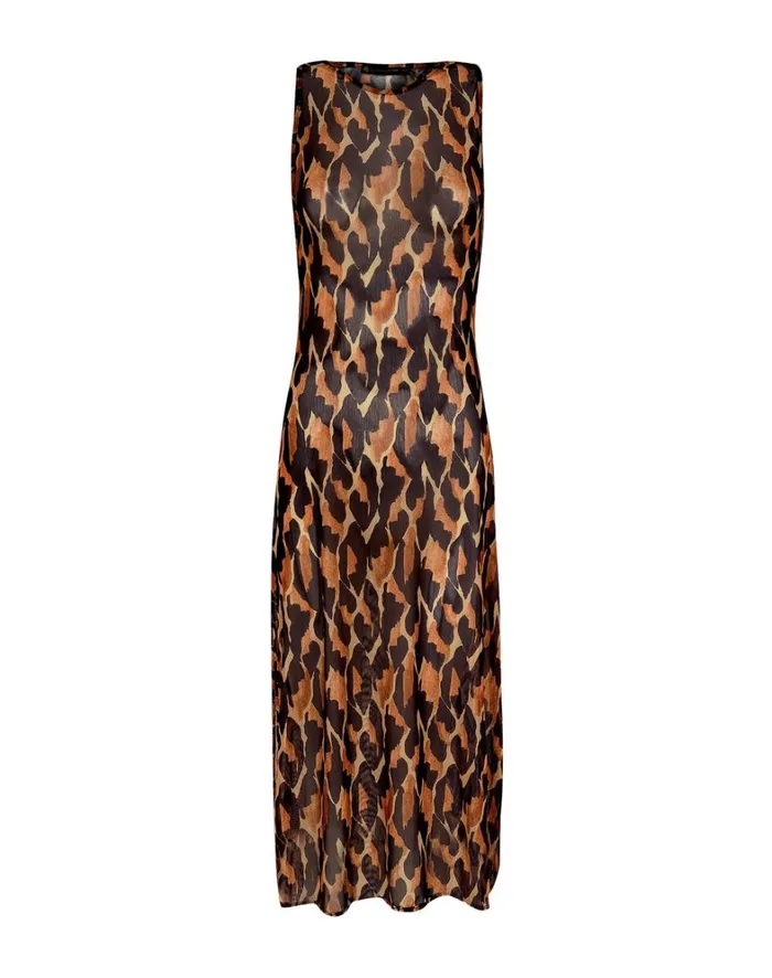 Women ViX Paula Hermanny Cover Ups Twist Long Cover Up 8211 Camu