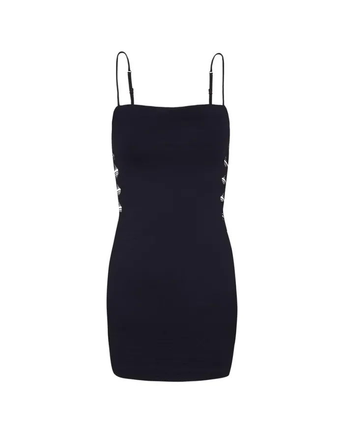 Women ViX Paula Hermanny Cover Ups Zoe Short Dress 8211 Black