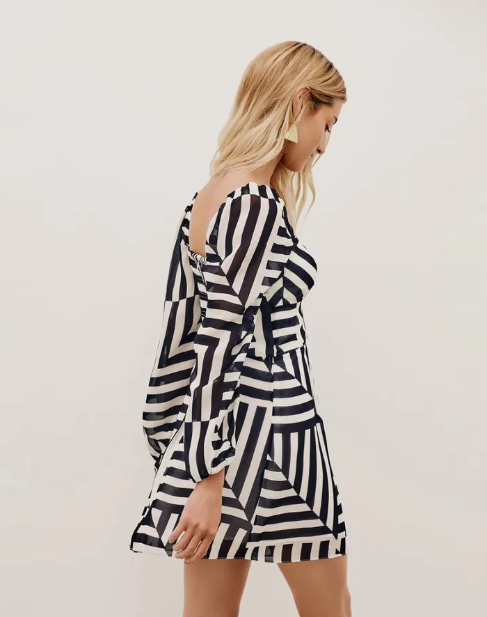 Women ViX Paula Hermanny Dresses Aisha Short Dress 8211 Geo