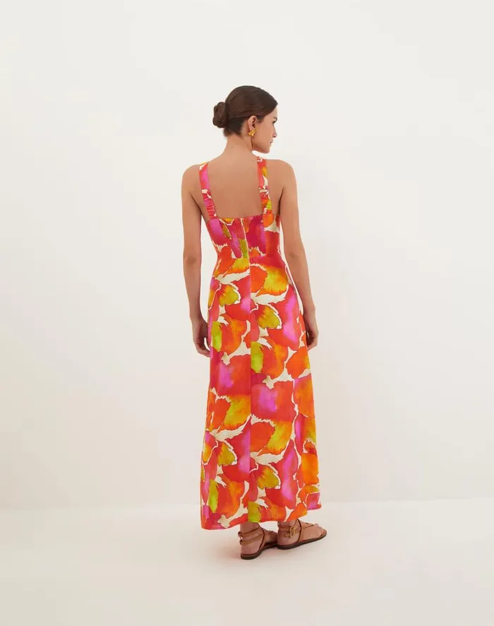 Women ViX Paula Hermanny Dresses Barbarela Midi Dress 8211 Gal