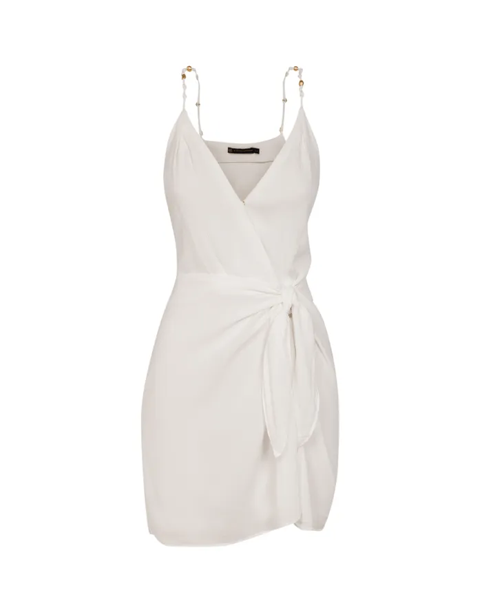 Women ViX Paula Hermanny Dresses Gisa Short Dress 8211 Off White