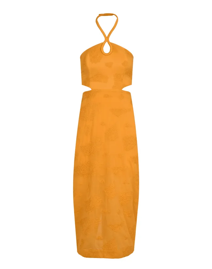 Women ViX Paula Hermanny Dresses Jordana Midi Dress 8211 Sunset