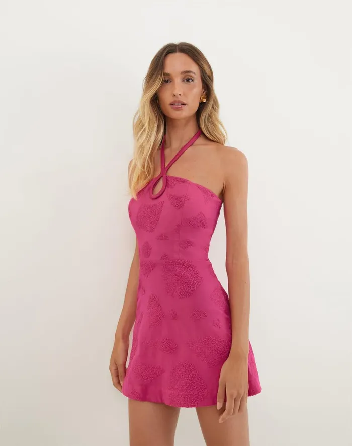 Women ViX Paula Hermanny Dresses Jordana Short Dress 8211 Orchid