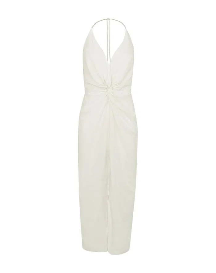 Women ViX Paula Hermanny Dresses Kana Midi Dress 8211 Off White