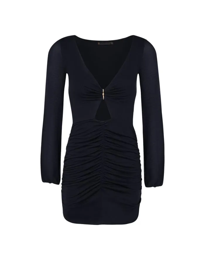 Women ViX Paula Hermanny Dresses Mikka Short Dress 8211 Black