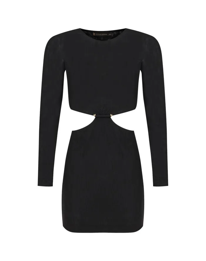 Women ViX Paula Hermanny Dresses Naya Detail Short Dress 8211 Black