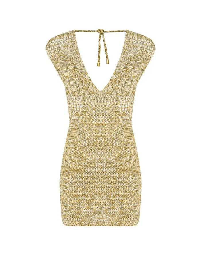 Women ViX Paula Hermanny Dresses Noah Short Dress 8211 Off White