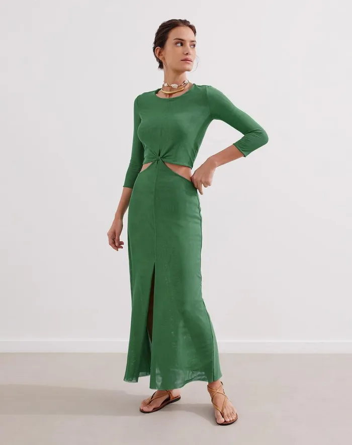 Women ViX Paula Hermanny Dresses Talita Long Dress 8211 Aspen